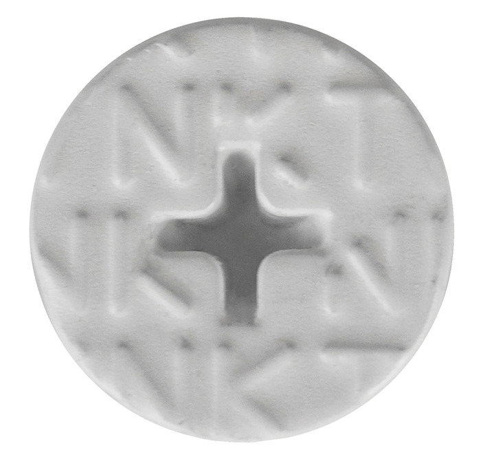 NKT Fasteners træbetonskrue 4,5 x 45 mm 200 stk. - hvid